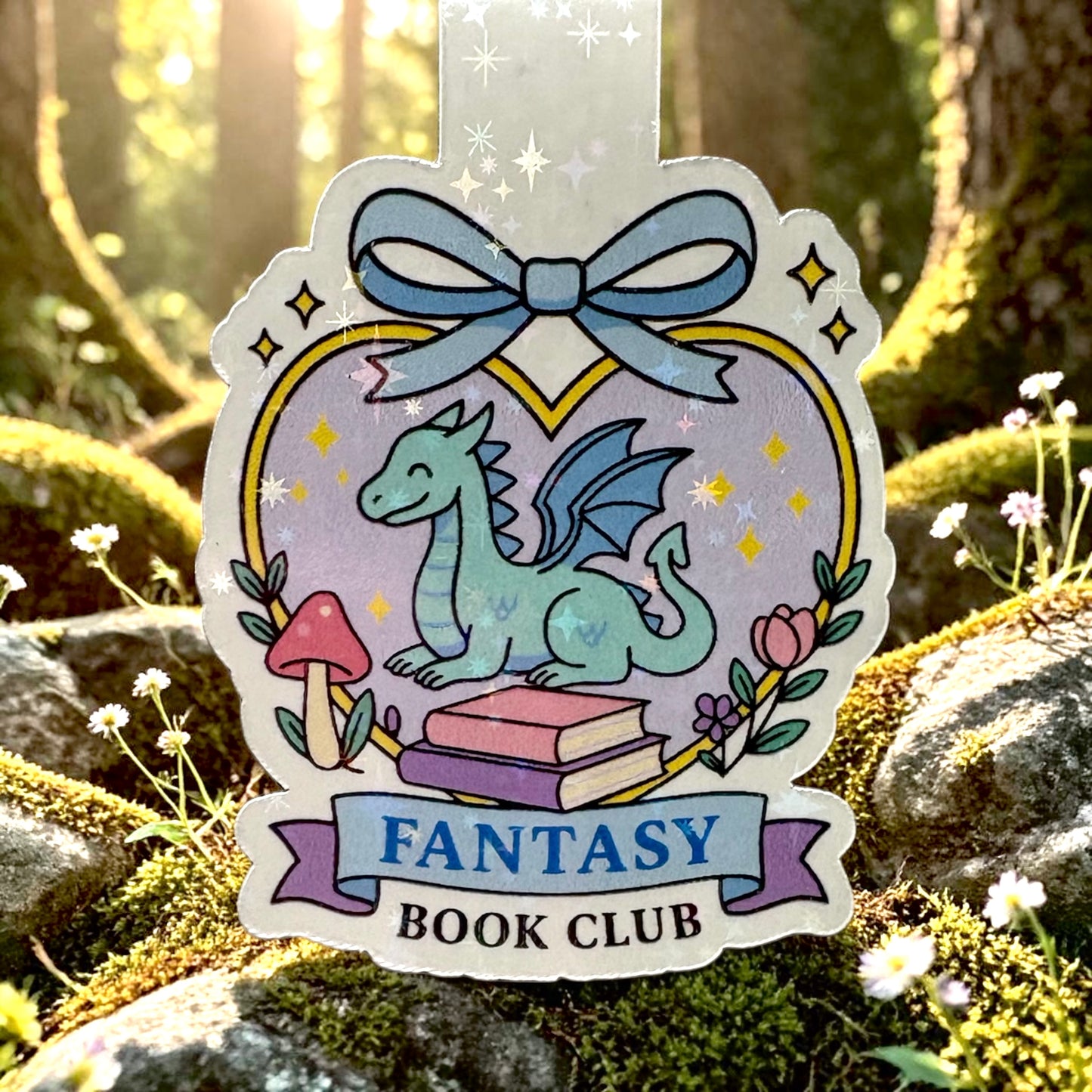 Fantasy Book Club Bookmark