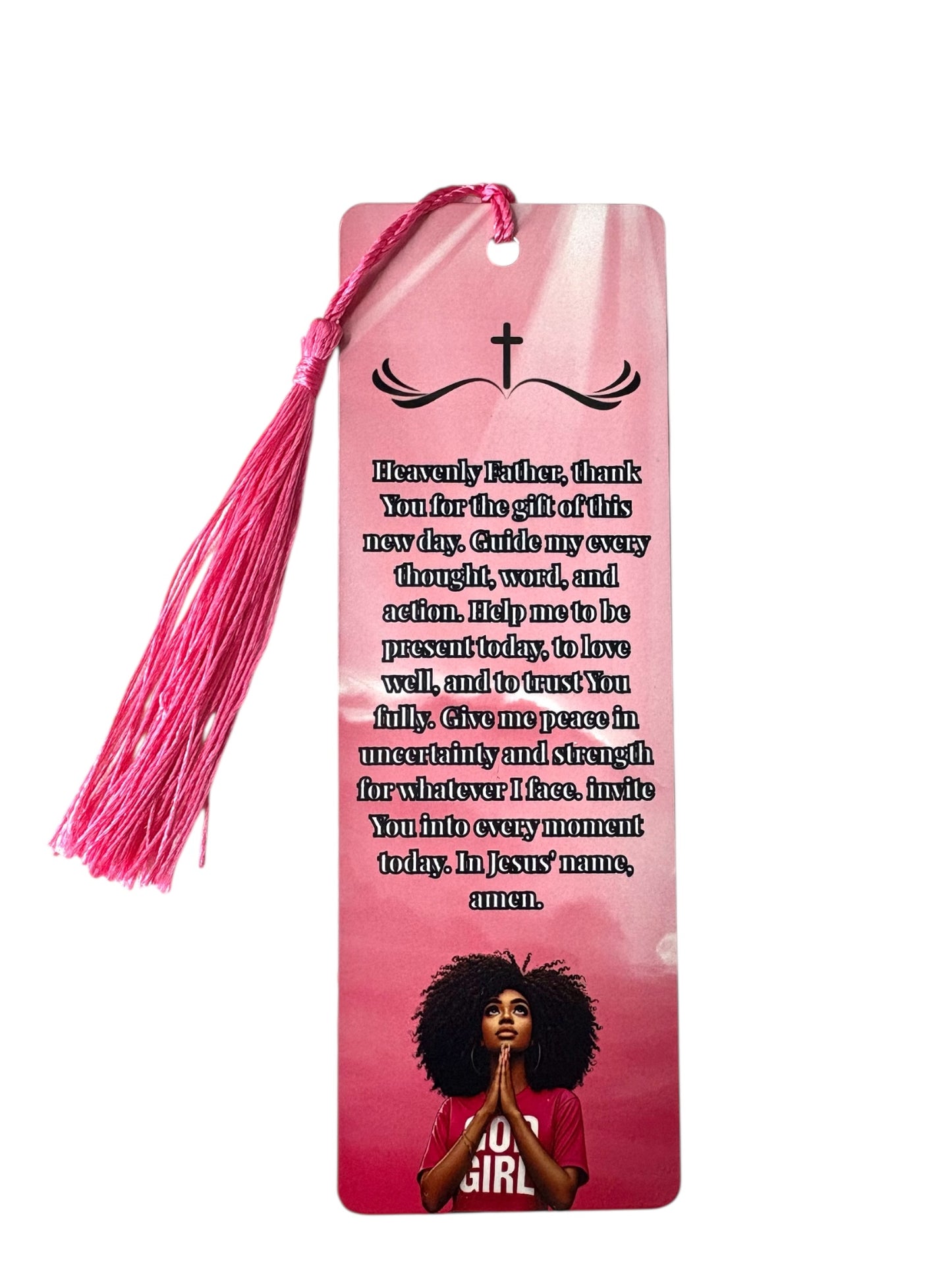 God Is Within Her She Will Not Fall Metal Bookmark