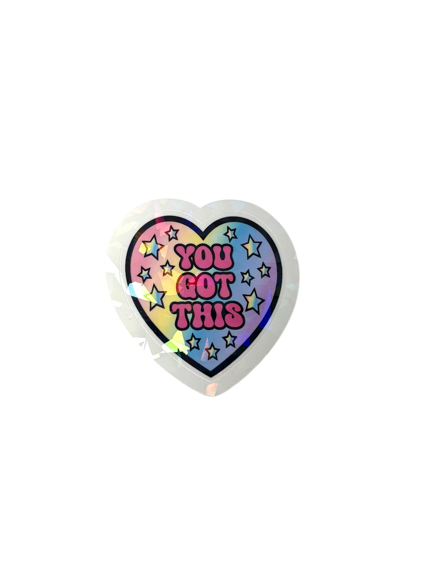 You Got This Heart Shape Single Sticker