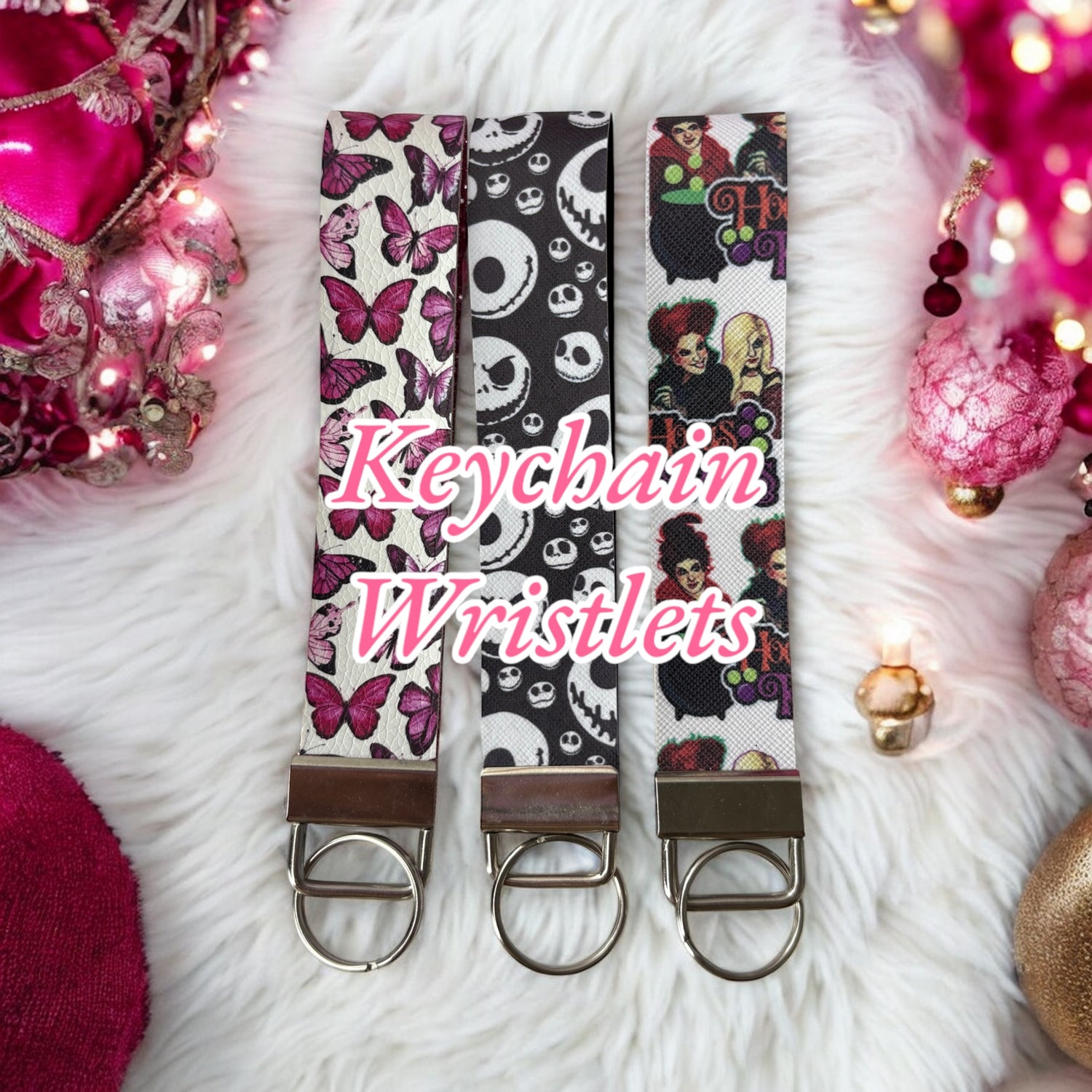 Keychain Wristlets ￼