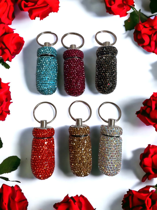 Bling Pill Bottles