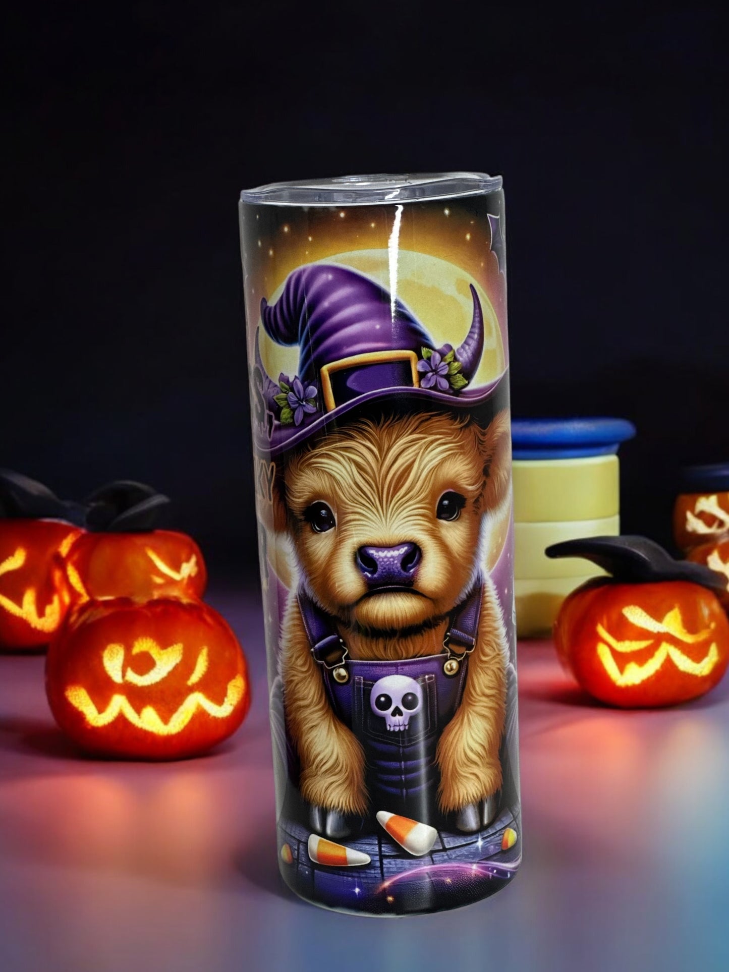 Halloween Cow I’m A Spooky Disaster 20oz Tumbler