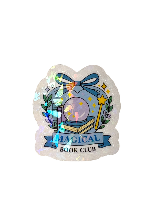 Magical Book Club Single Sticker
