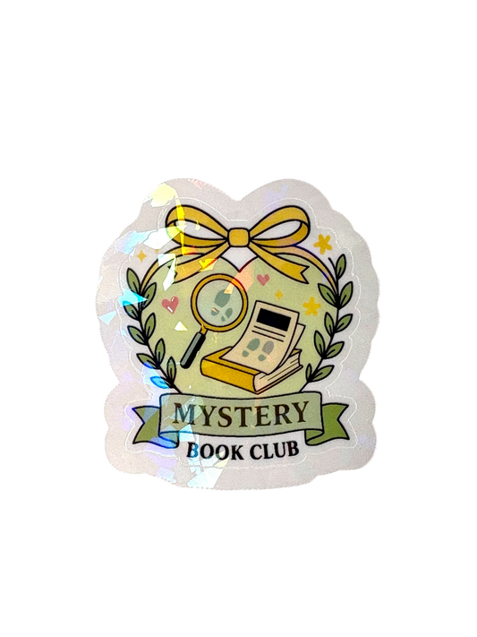 Mystery Book Club Single Sticker
