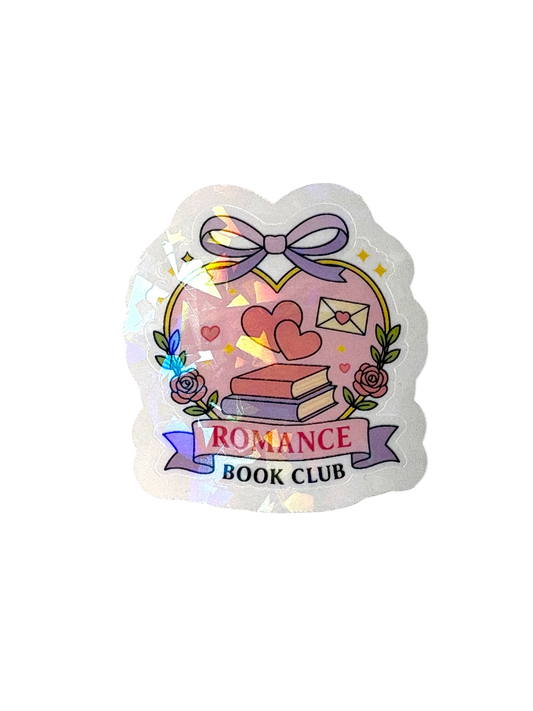 Romance Book Club Single Sticker