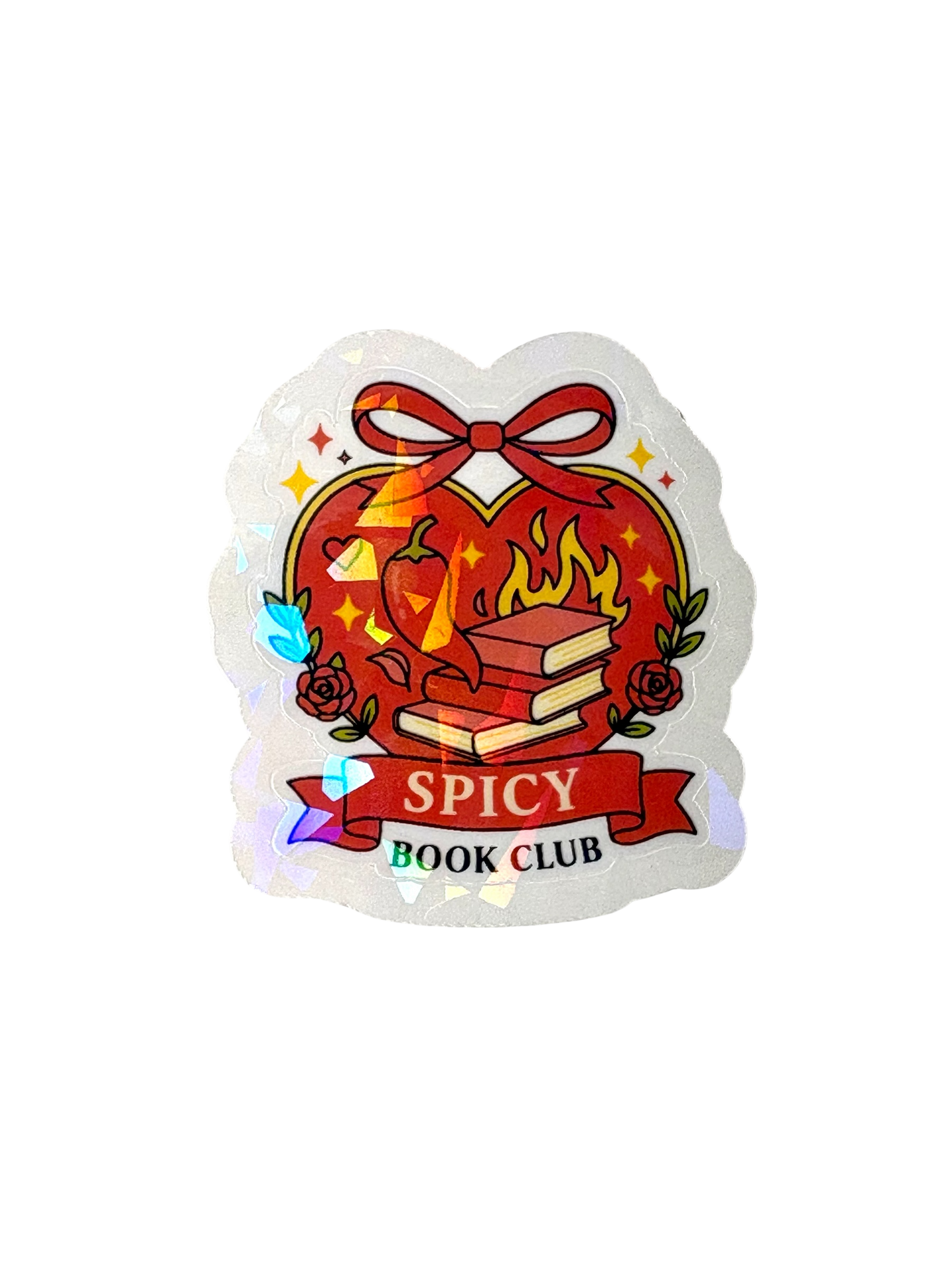 Spicy Book Club Single Sticker