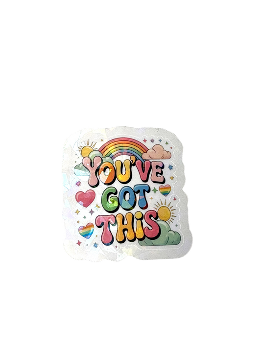 You’ve Got This Single Sticker ￼