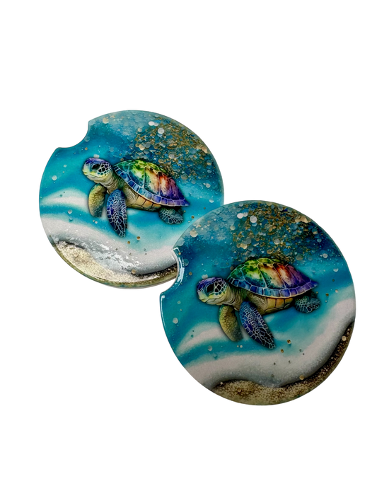 Sea Turtle Car Coaster