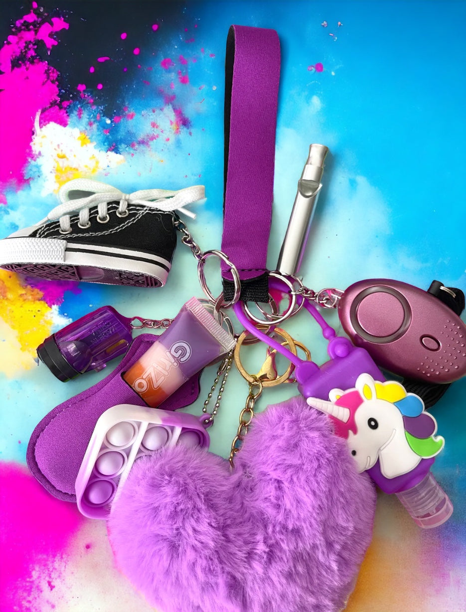 Barney Kid Keychain