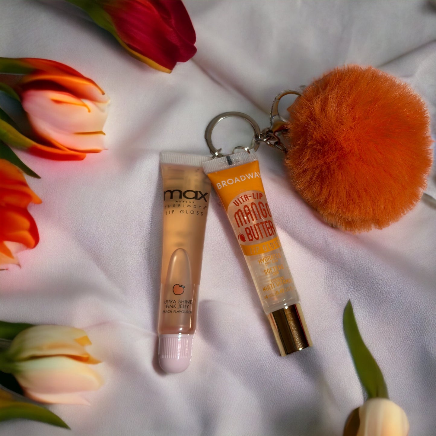 Lip Gloss Duo Peach & Mango